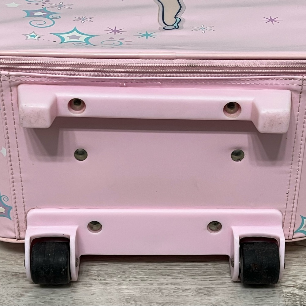 Vintage Y2K Disney Store Tinkerbell Child Size Rolling Suitcase - Picture 7 of 15
